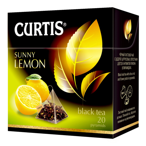 картинка Curtis Sunny Lemon черный 20 пир. от магазина Кристалл